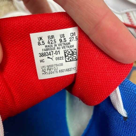 NWOT PUMA MIRAGE TECH RWB Men Size 9.5 90s Inspired Sneakers - Picture 6 of 12